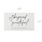 Wrapables 2.1" x 3.5" Thank You Card Inserts, Appreciation Cards for Small Business, Weddings, Bridal & Baby Showers, 120pcs